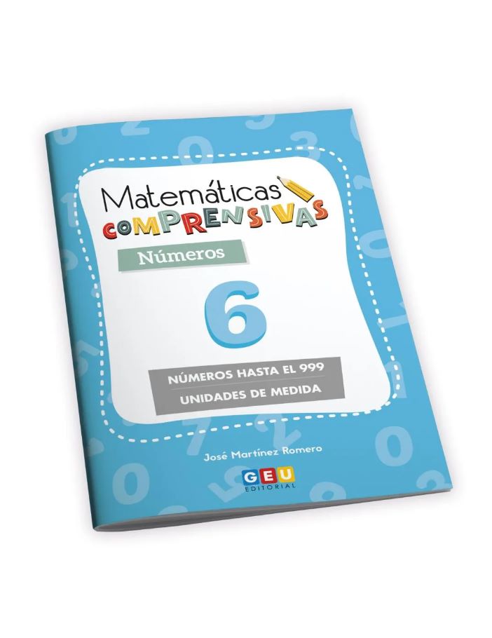 cuaderno 6 de Números de la colección Matemáticas comprensivas pretende ser un material de apoyo educativo para alumnos de 2º de Educación Primaria